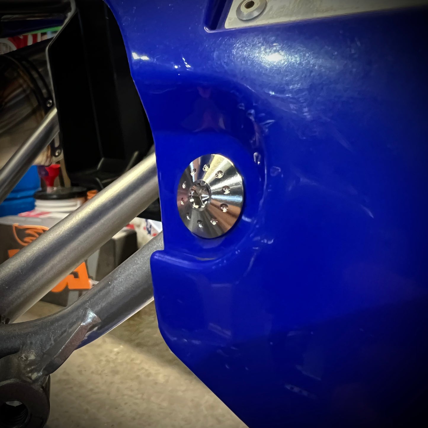 Titanium Dome Head Fender Bolt
