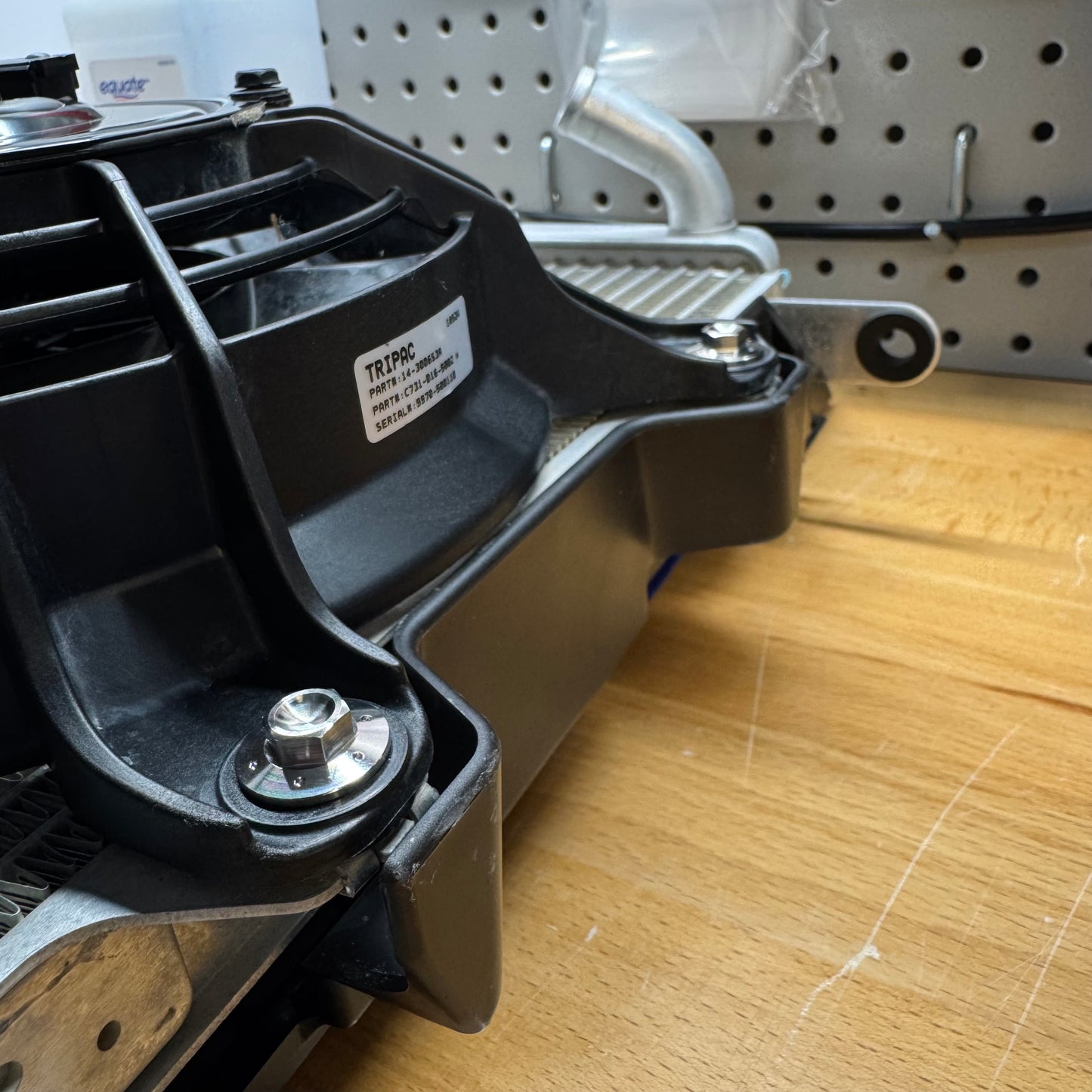 Yamaha YFZ450R Titanium Fan Mounting Bolt Kit