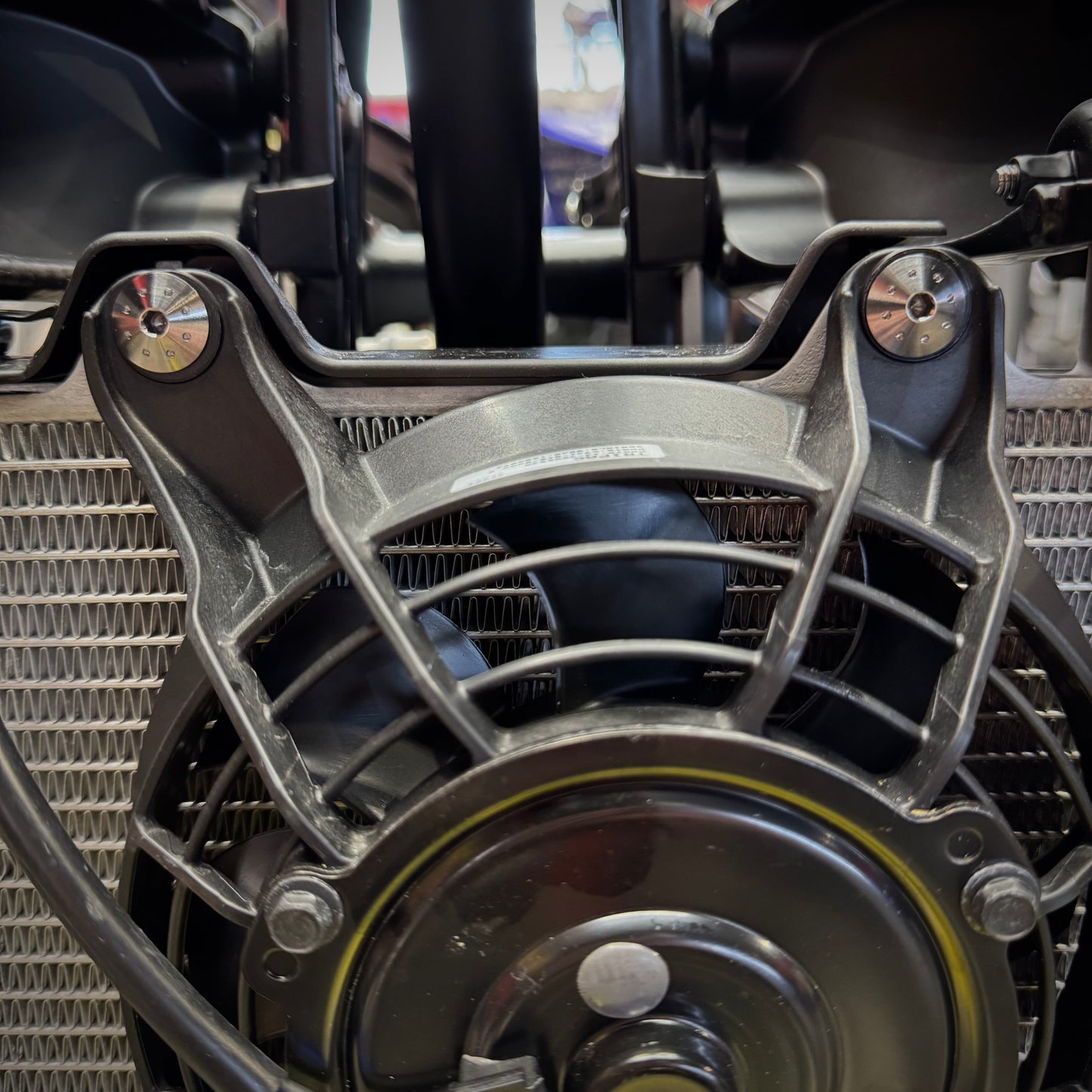 Yamaha YFZ450R Titanium Fan Mounting Bolt Kit