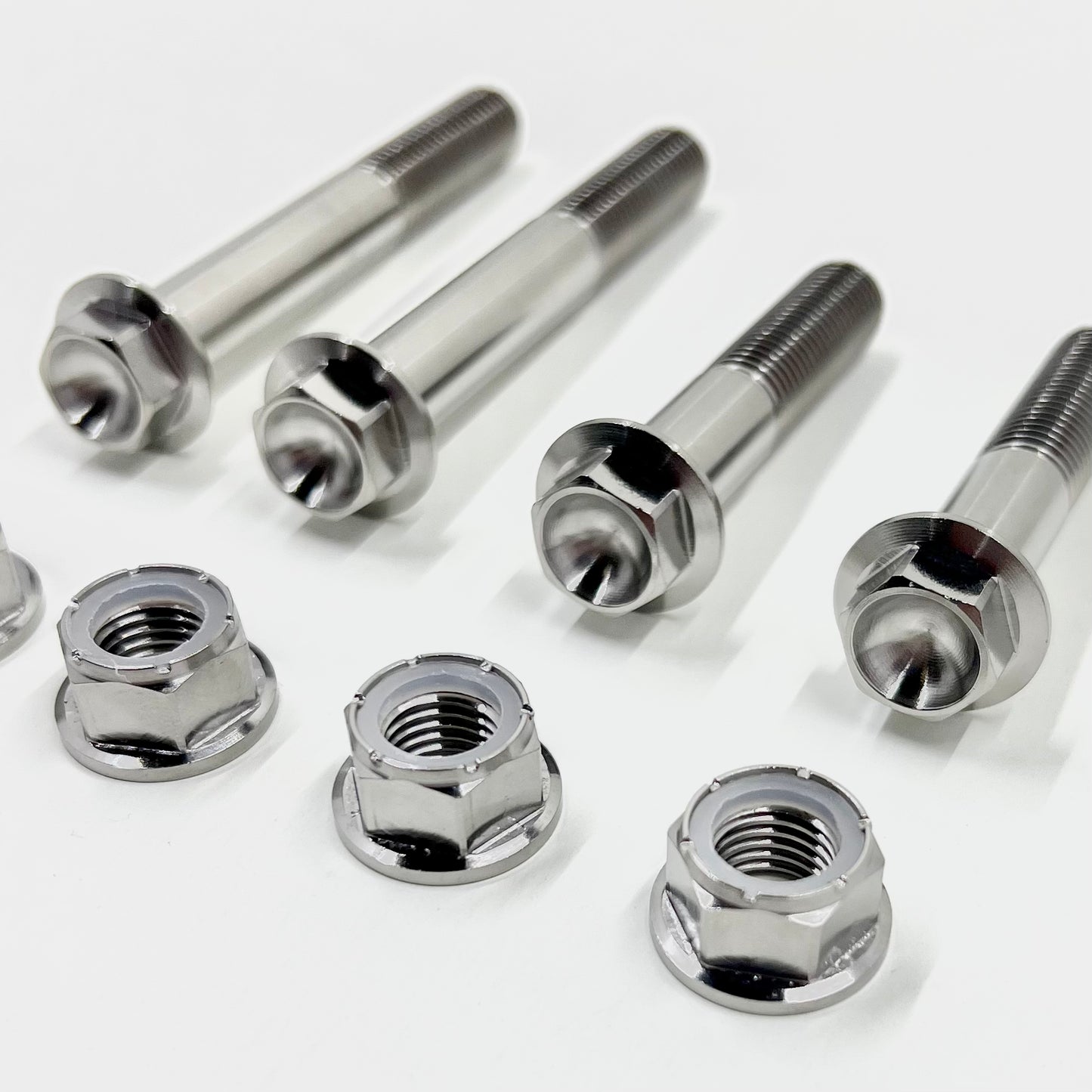 Honda TRX450R Titanium Front Shock Bolt Kit