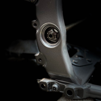Yamaha YFZ450R Titanium Pivot Bolt Nut