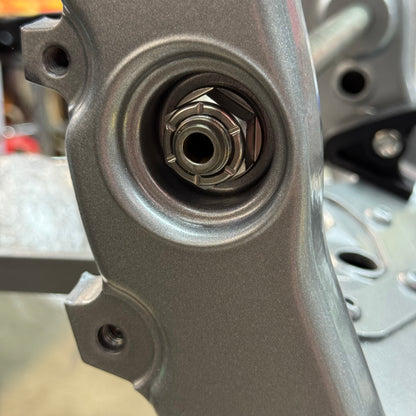 Yamaha YFZ450R Titanium Pivot Bolt Nut