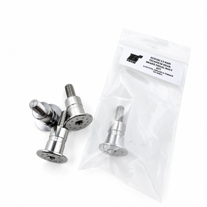 SUZUKI LT-R450 TITANIUM REAR BRAKE PEDAL BOLT KIT