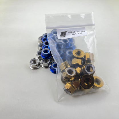 TITANIUM M10X1.25 LUGNUT KIT