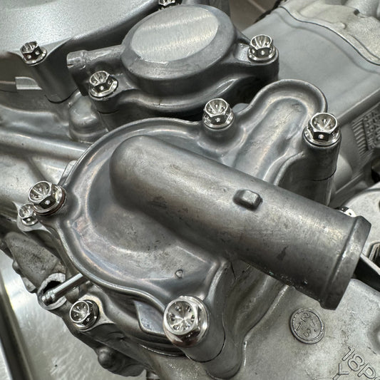 YAMAHA YFZ450R Titanium Water-Pump Cover Bolt Kit