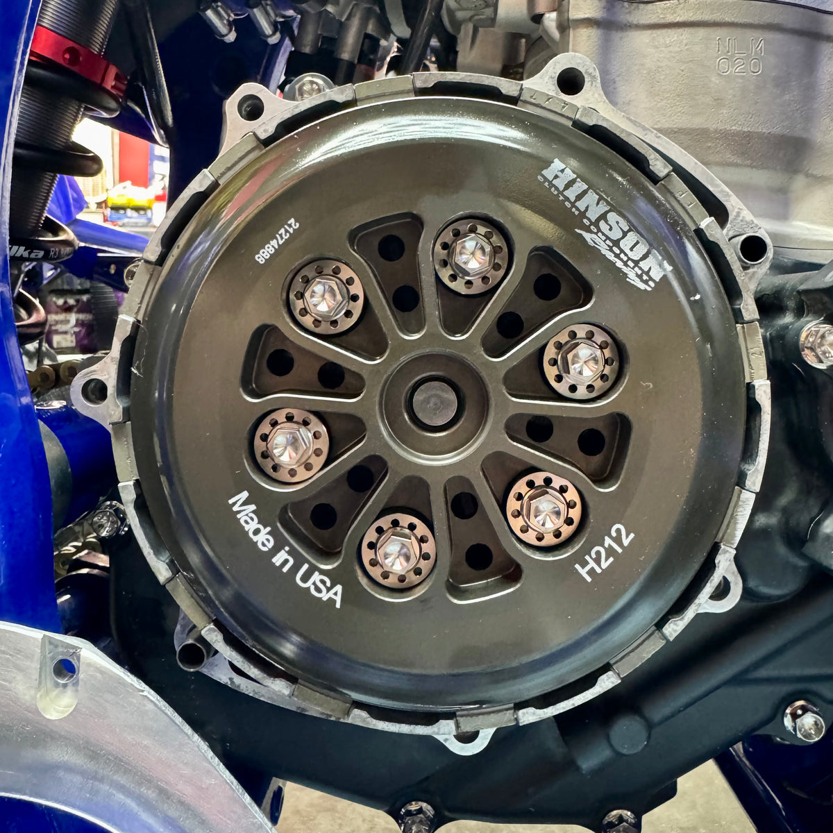 Yamaha YFZ450R Titanium Clutch Spring Bolt Kit