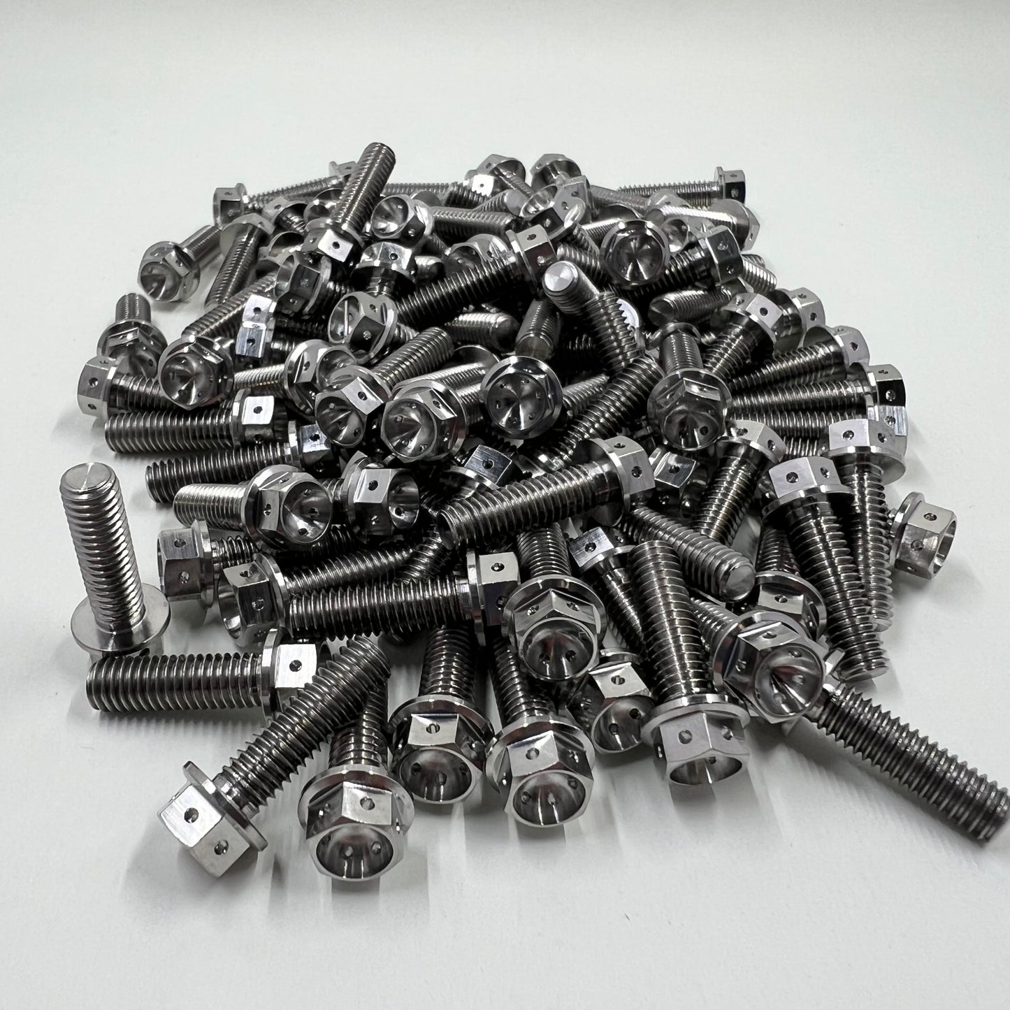 Titanium DWT Beadlock Ring Bolt Kit (Two Wheels/24 pc)