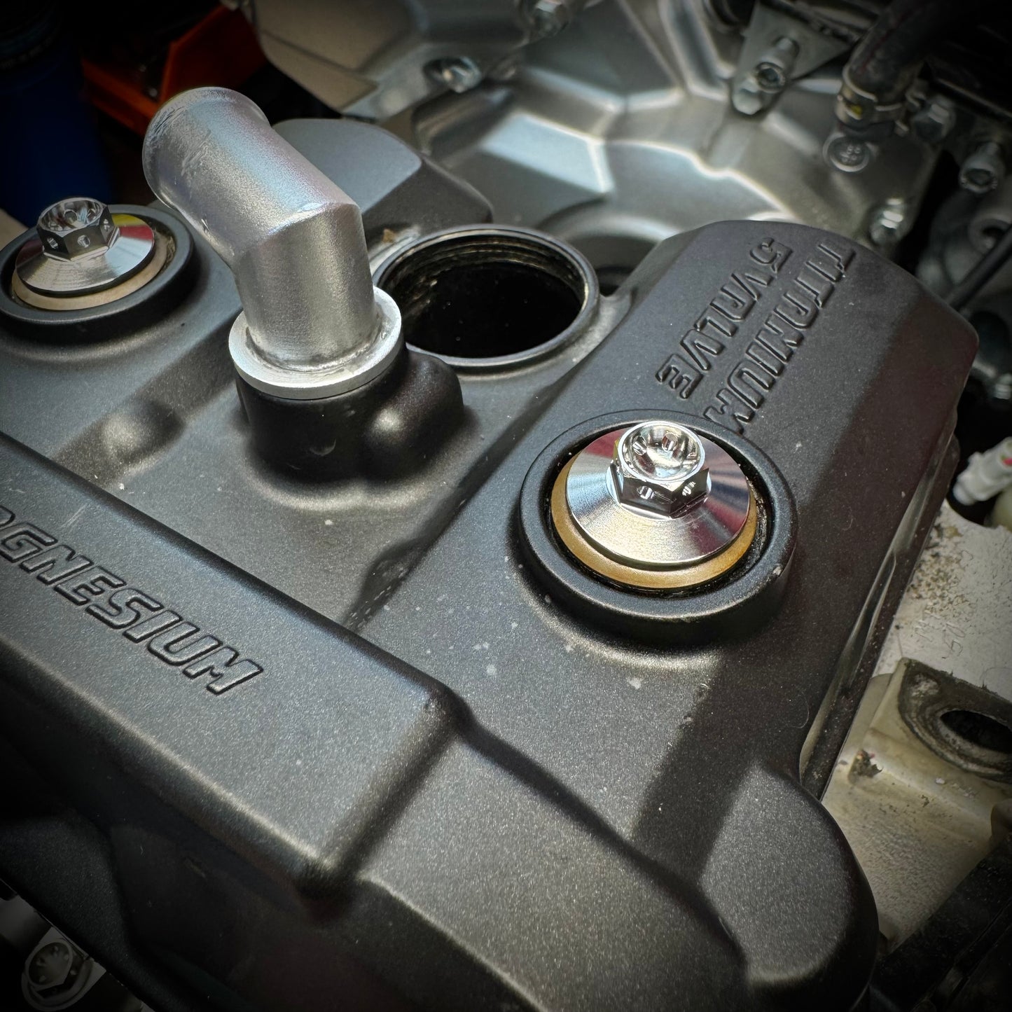 Yamaha YFZ450R Titanium Valve Cover Bolt Kit
