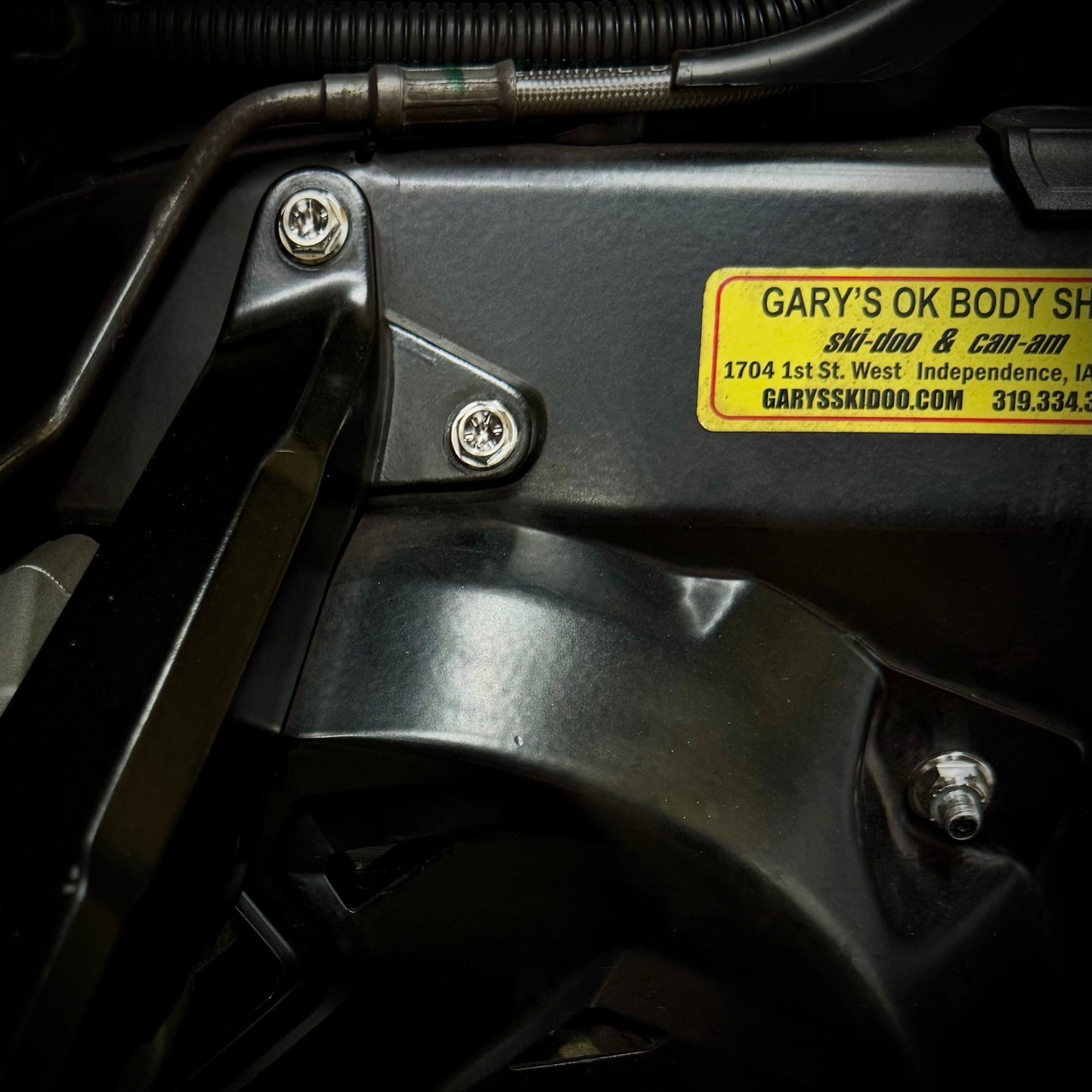 SKI DOO XS/XM/G4 | TITANIUM FOOT TOE HOLD BOLT KIT