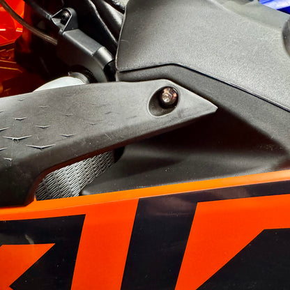 KTM 250/350/450SXF Titanium Plastic Screw Kit