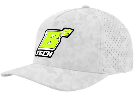 B Squared Snow Camo Hat