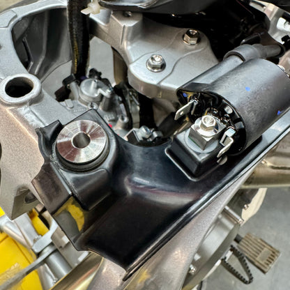 Yamaha YFZ450R Titanium Ignition Coil Mount Collars
