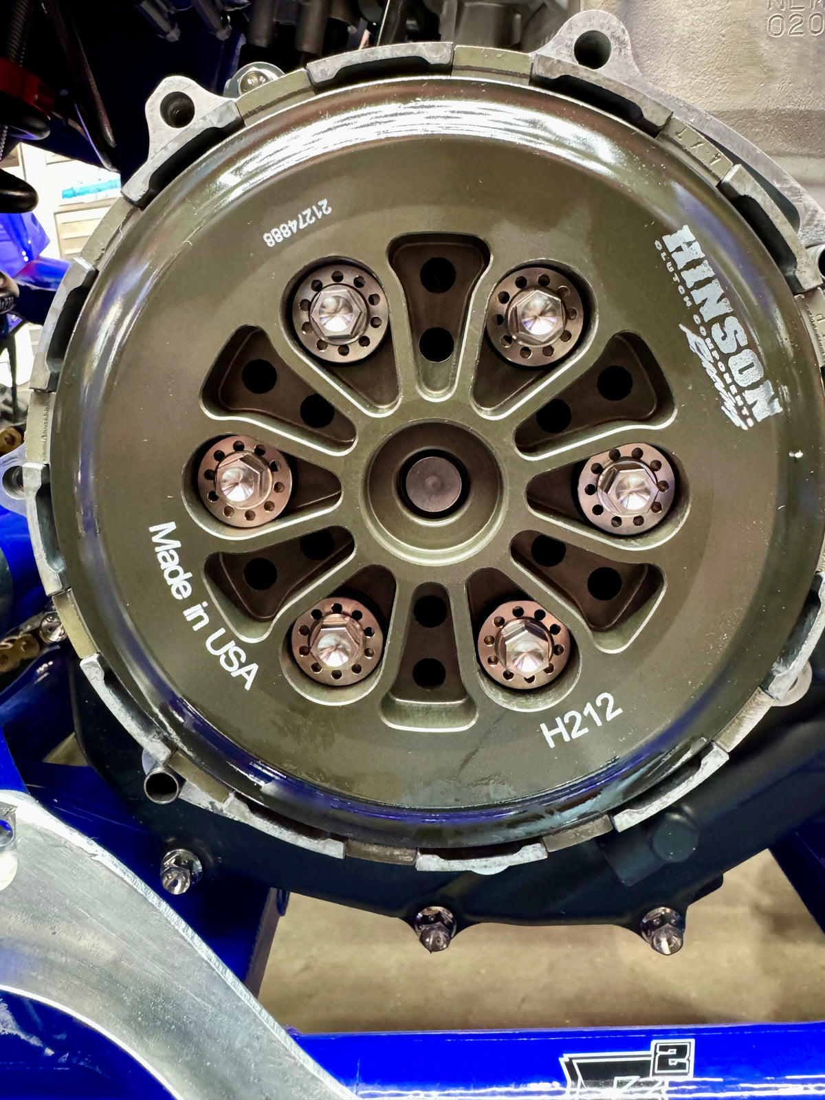 Yamaha YFZ450R Titanium Clutch Spring Bolt Kit