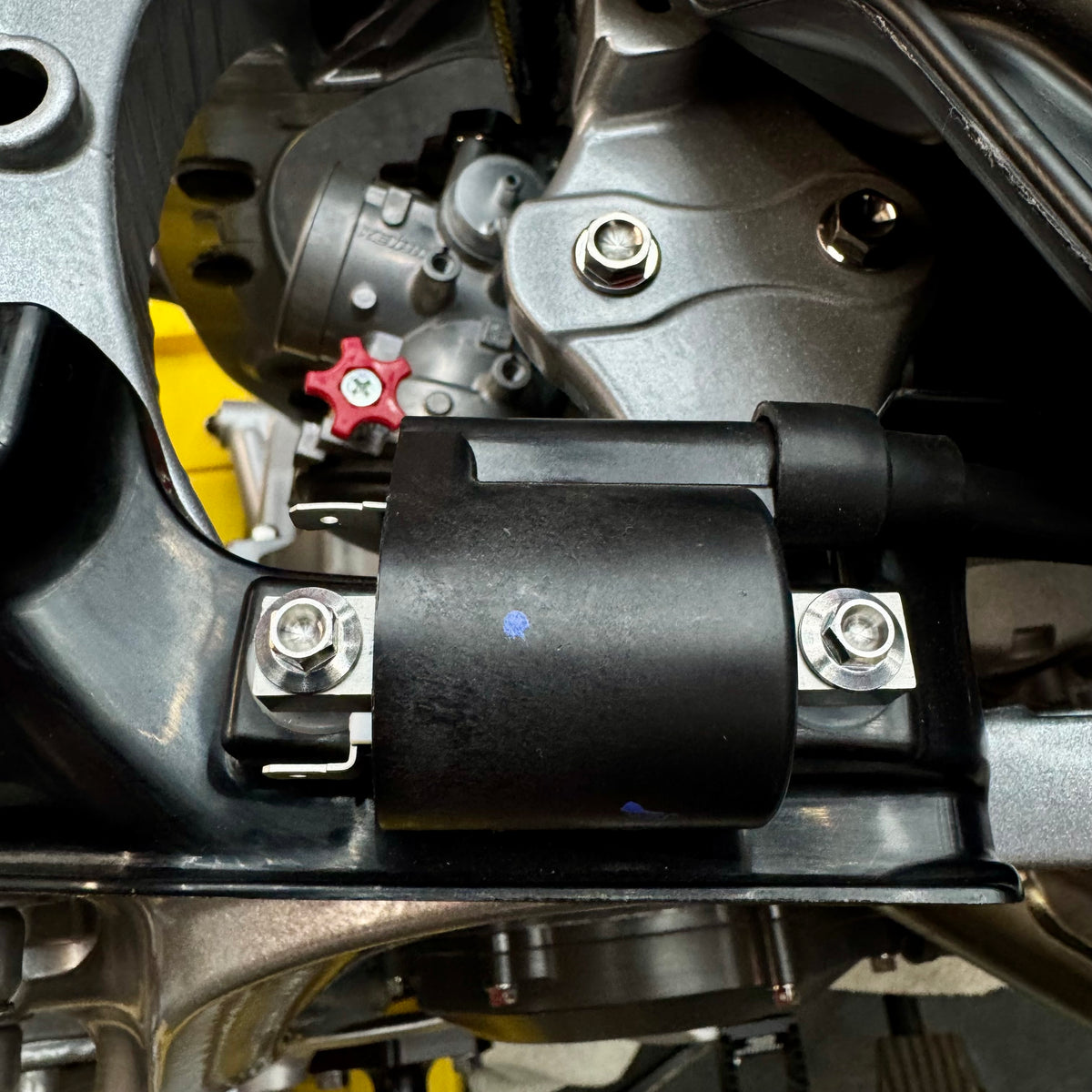 Yamaha YFZ450R Titanium Ignition Coil Mount Screws