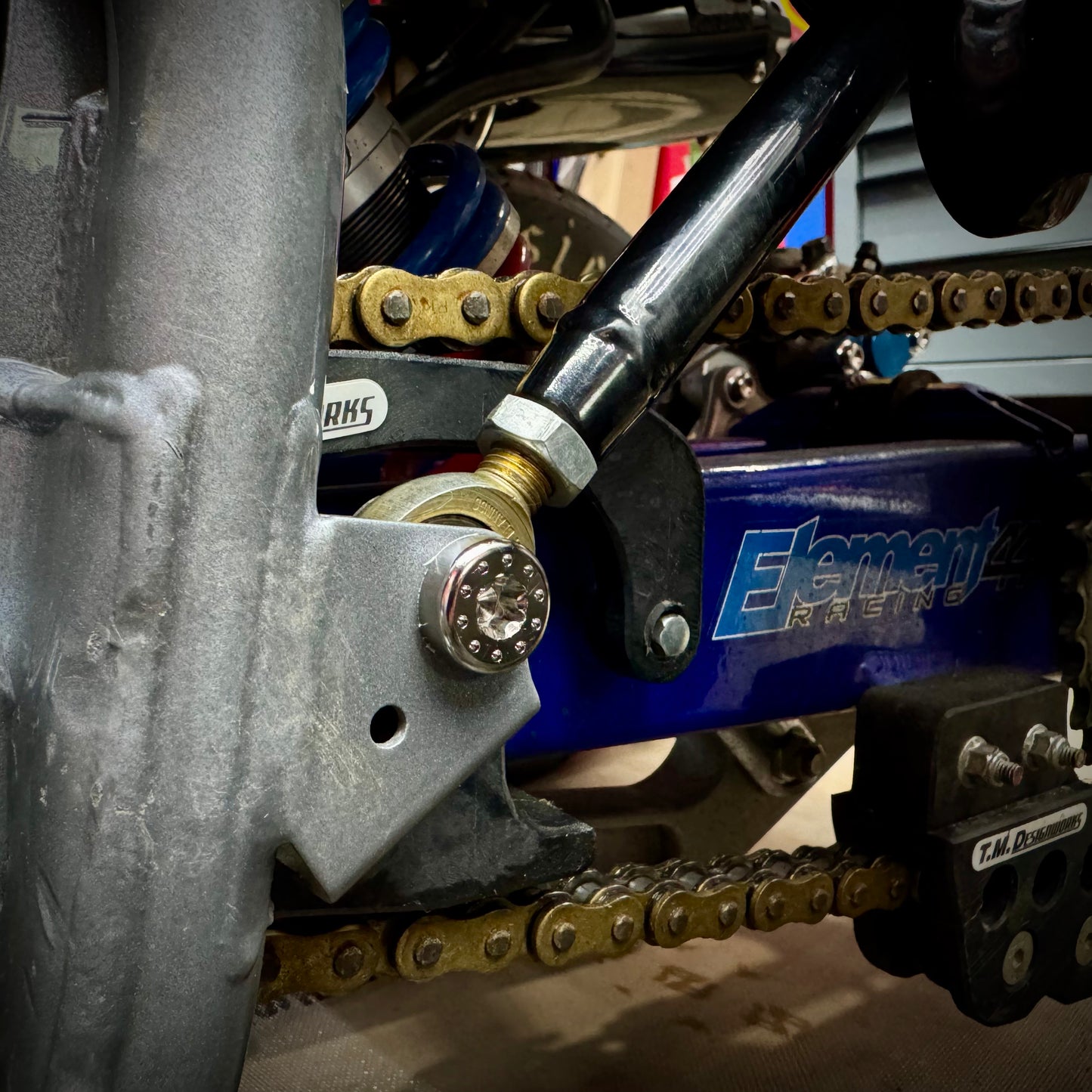 Honda TRX450R Titanium Subframe Mounting Bolt Kit