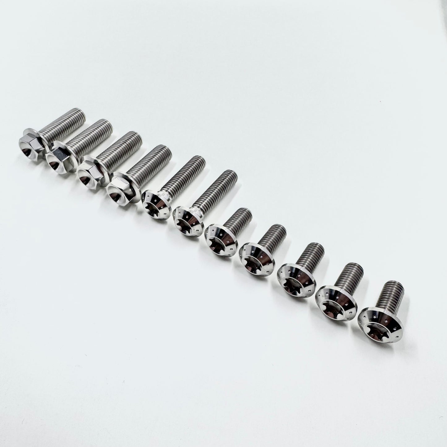 YAMAHA YFZ450R TITANIUM 6-Point SUBFRAME & REAR BRAKE MASTER CYLINDER MOUNTING BOLT KIT
