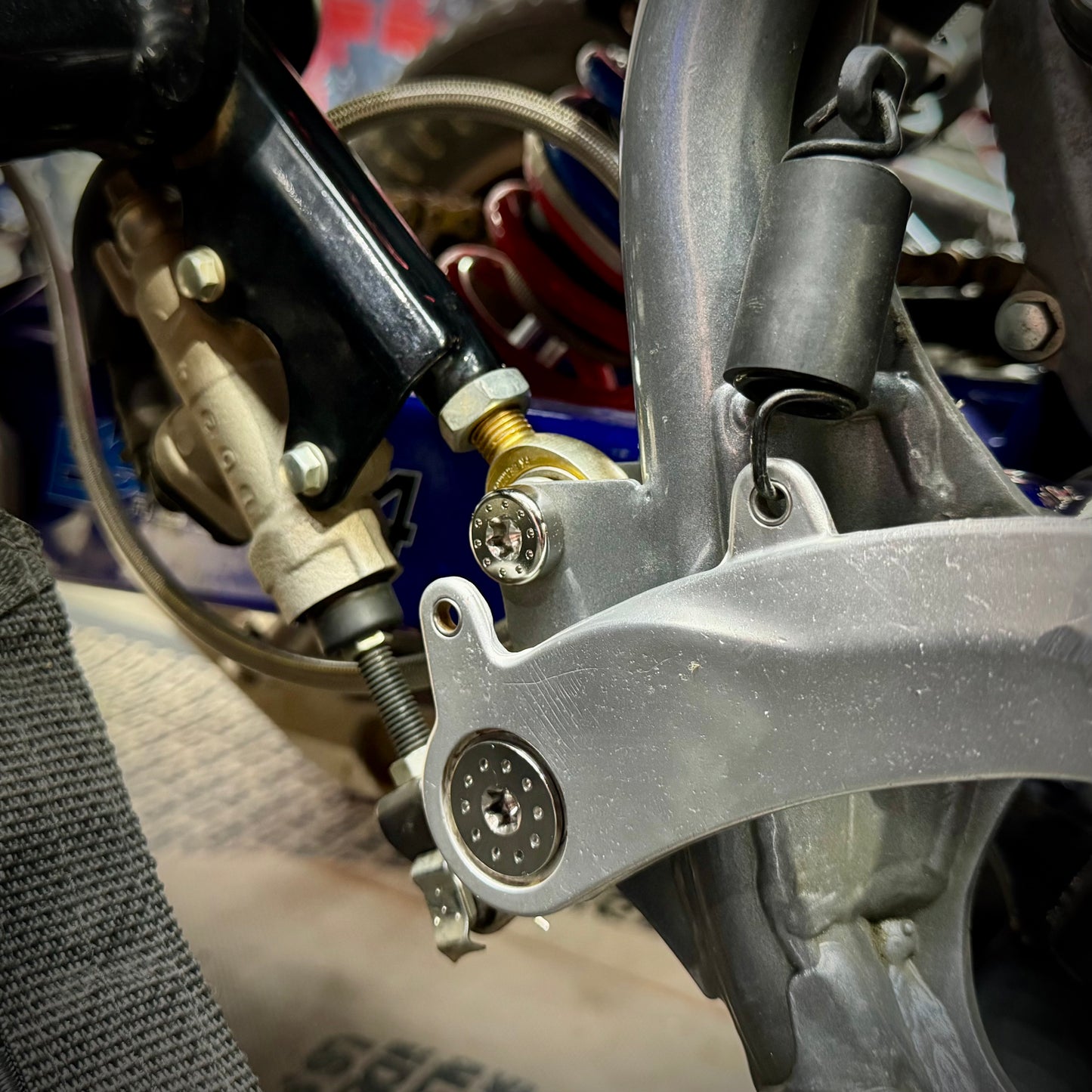 Honda TRX450R Titanium Subframe Mounting Bolt Kit