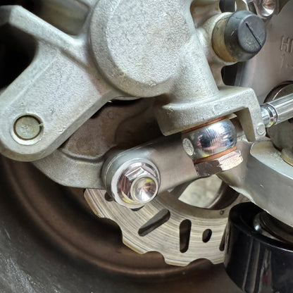 Honda TRX450R Titanium Front Brake Caliper Bolt Kit