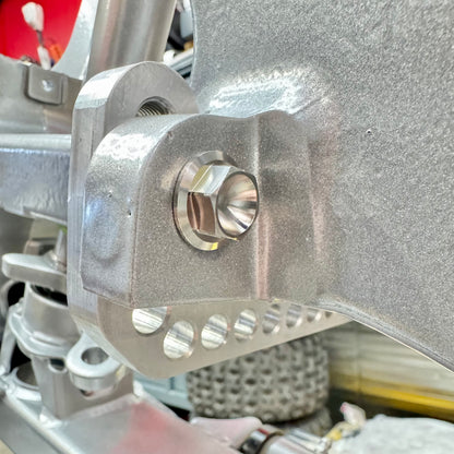 Yamaha YFZ450R Titanium Caster Bracket Mounting Bolt Kit