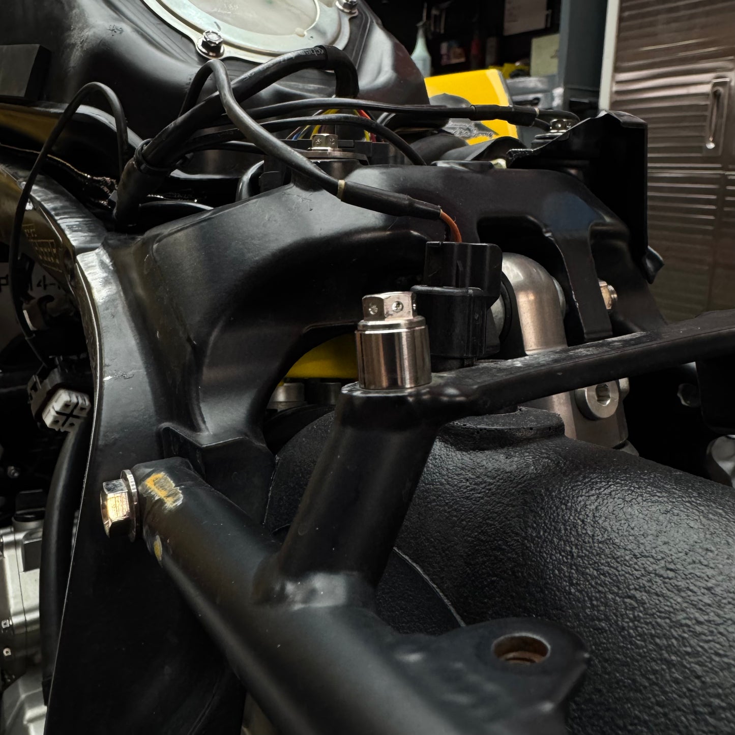 Yamaha YFZ450R Titanium Subframe Post Collars