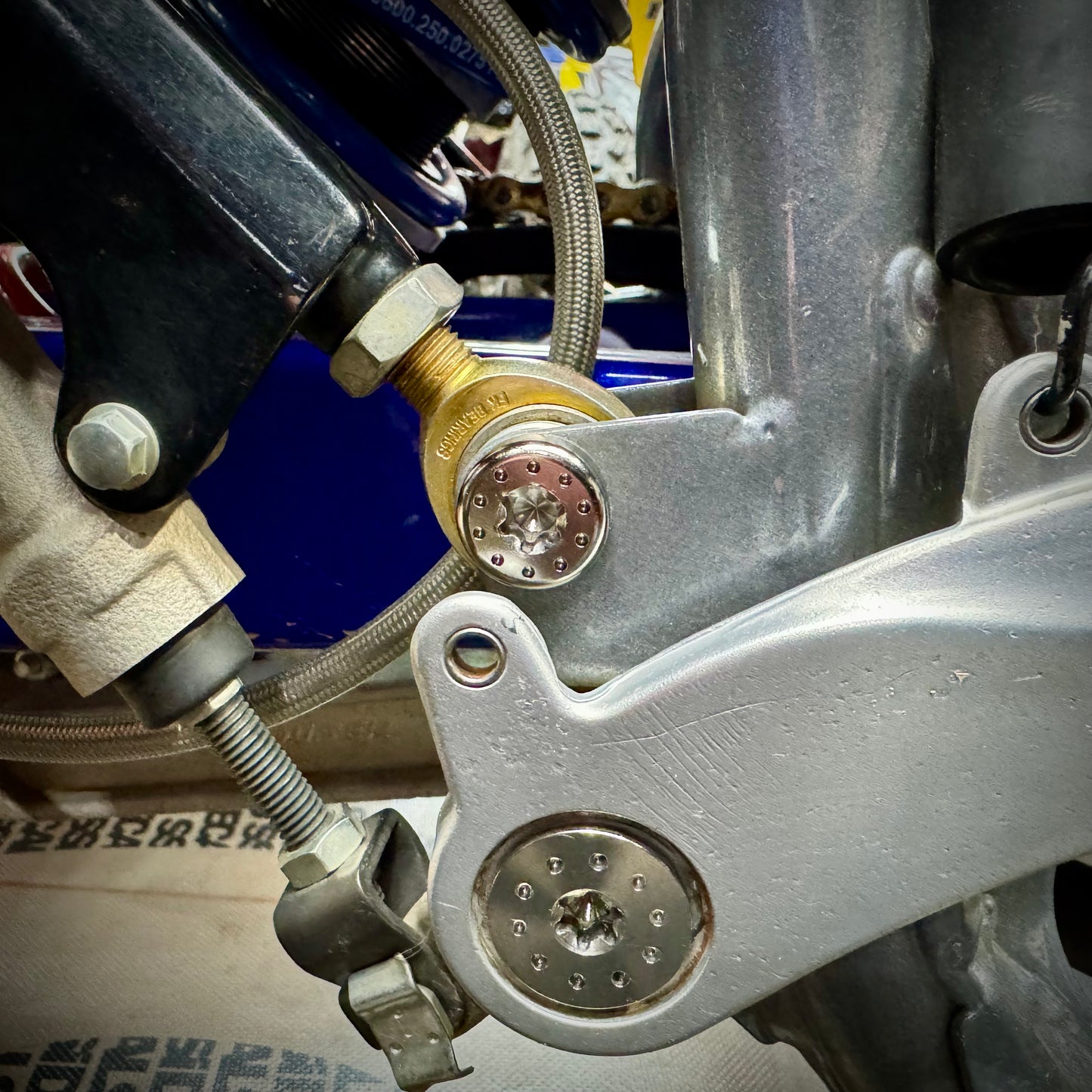 Honda TRX450R Titanium Subframe Mounting Bolt Kit