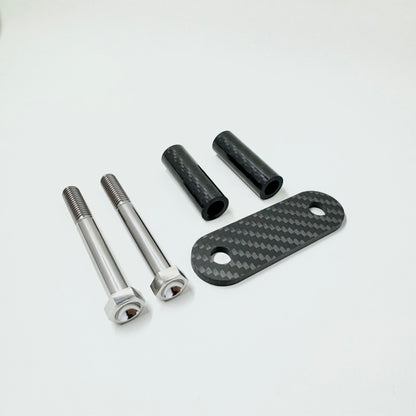 Yamaha YFZ450R Carbon Fiber Steering Stem Clamp Kit