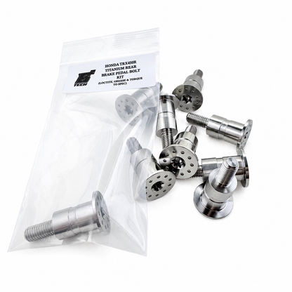 HONDA TRX450R TITANIUM REAR BRAKE PEDAL BOLT KIT