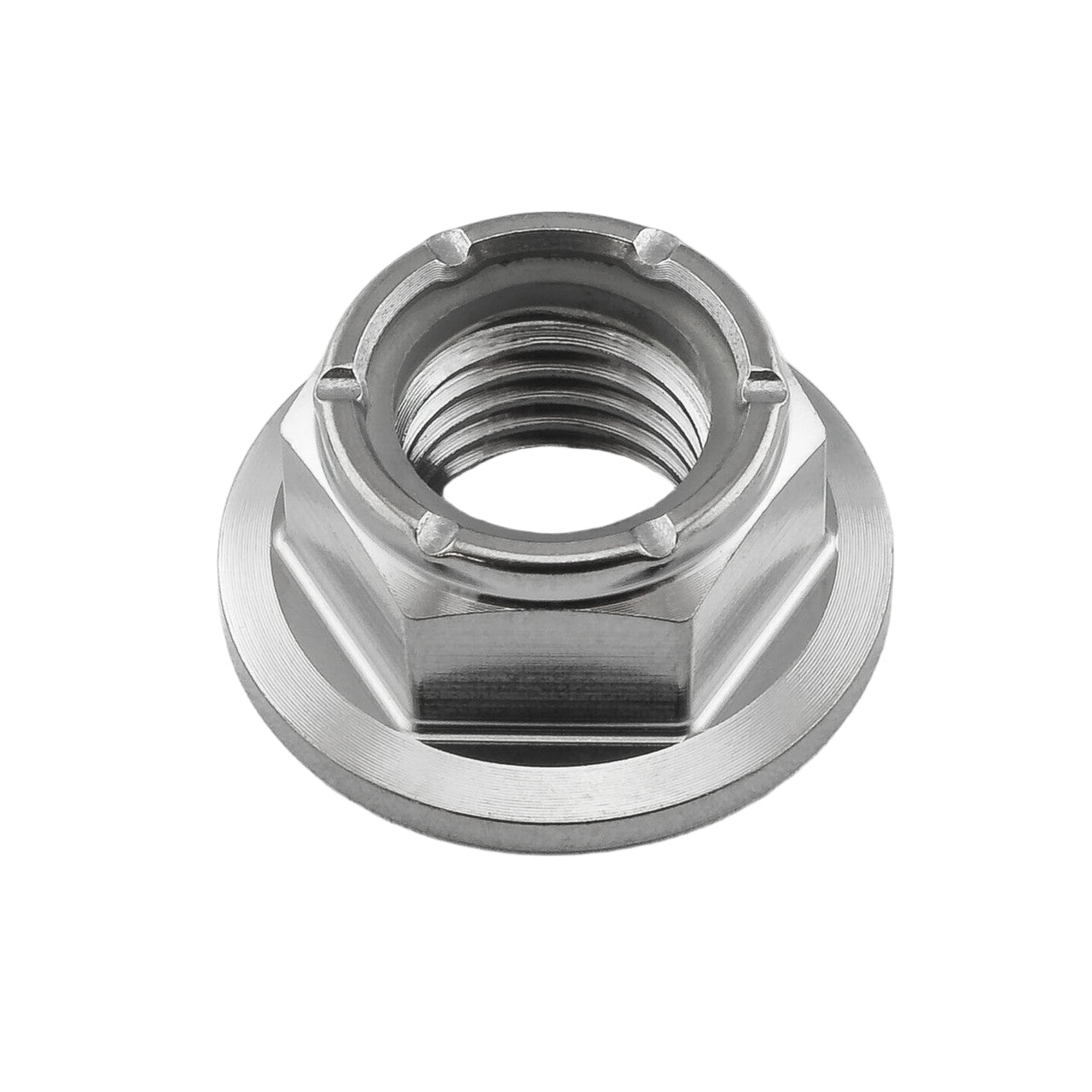 M10 X 1.25 Nyloc Flange Nut